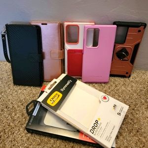 5 Samsung Galaxy Note20 Ultra Bundle of Phone Cases/Wallets!